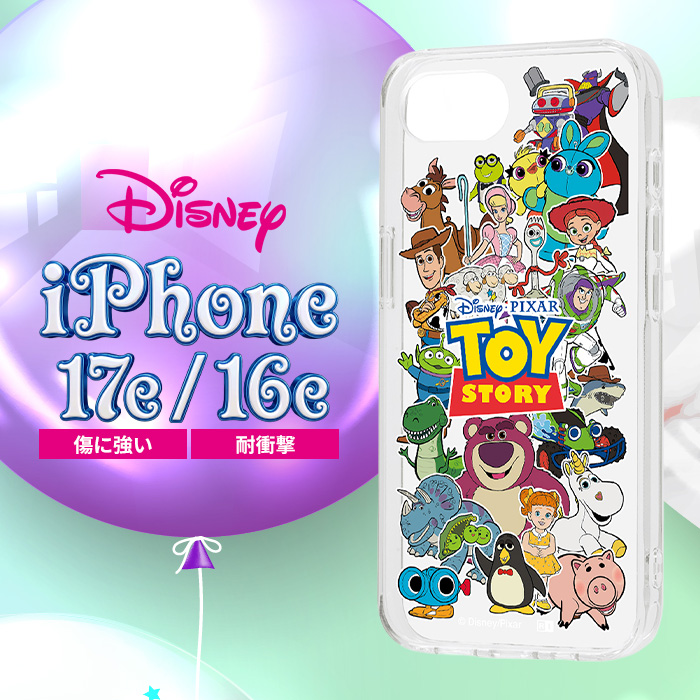 iPhone17e ケース トイストーリー クリア iPhone16e アイフォン 17e