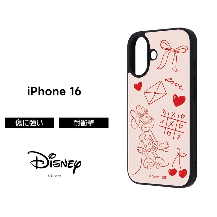 CASSETIFY ミニー iPhoneケース　箱付き‼️ iPhone 16 ケース ディズニー キャラクター iPhone16 アイフォン16