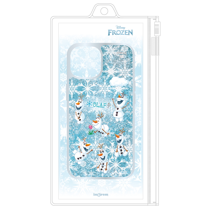 iPhone15 ケース しょこたん アナと雪の女王 iPhone14 iPhone13 オラフ
