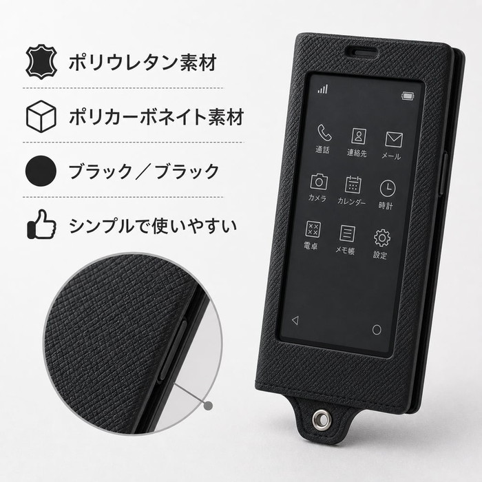 ray-out（レイアウト） カードケータイ KY-01L カバー ケース 保護