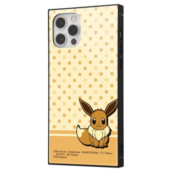 iPhone12 12Pro iPhone12Pro ケース スクエア ポケットモンスター 耐衝撃 KAKU ピカチュウ ゲンガー イーブイ ヒコザル ポッチャマ ストラップ ポケモン｜white-bang｜04