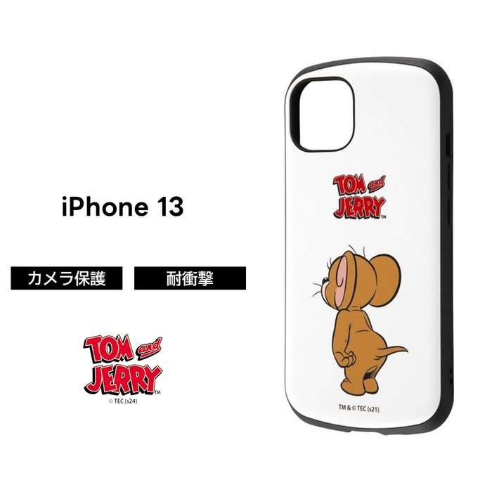 iPhone13用ケース Jerry ワーナー・ブラザース iPhone13 トムとジェリー カバー ケース 耐衝撃