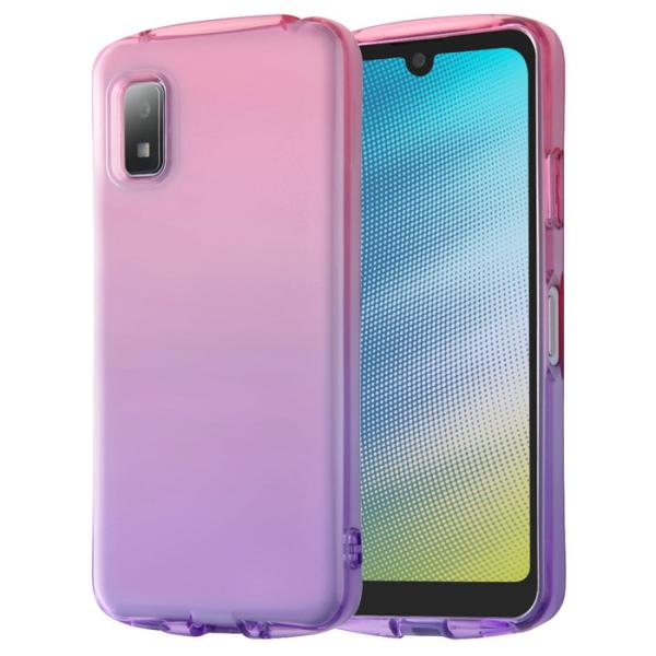 AQUOS wish3 ケース グラデーション レッド ブルー イエロー ピンク パープル アクオスウィッシュ3 SH-53D A302SH AQUOSwish3 耐衝撃 スマホカバー スマホケース｜white-bang｜04