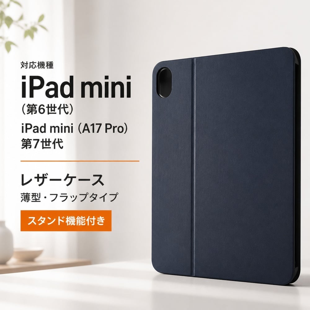 iPad mini �P�[�X �V���v�� ��7���� ��6���� iPadmini A17Pro 7 6 �A�C�p�b�h �~�j ���U�[�P�[�X �l�C�r�[ ��v �X�^���h ���掋�� �X���� �y�� �y�� �J�o�[ �X