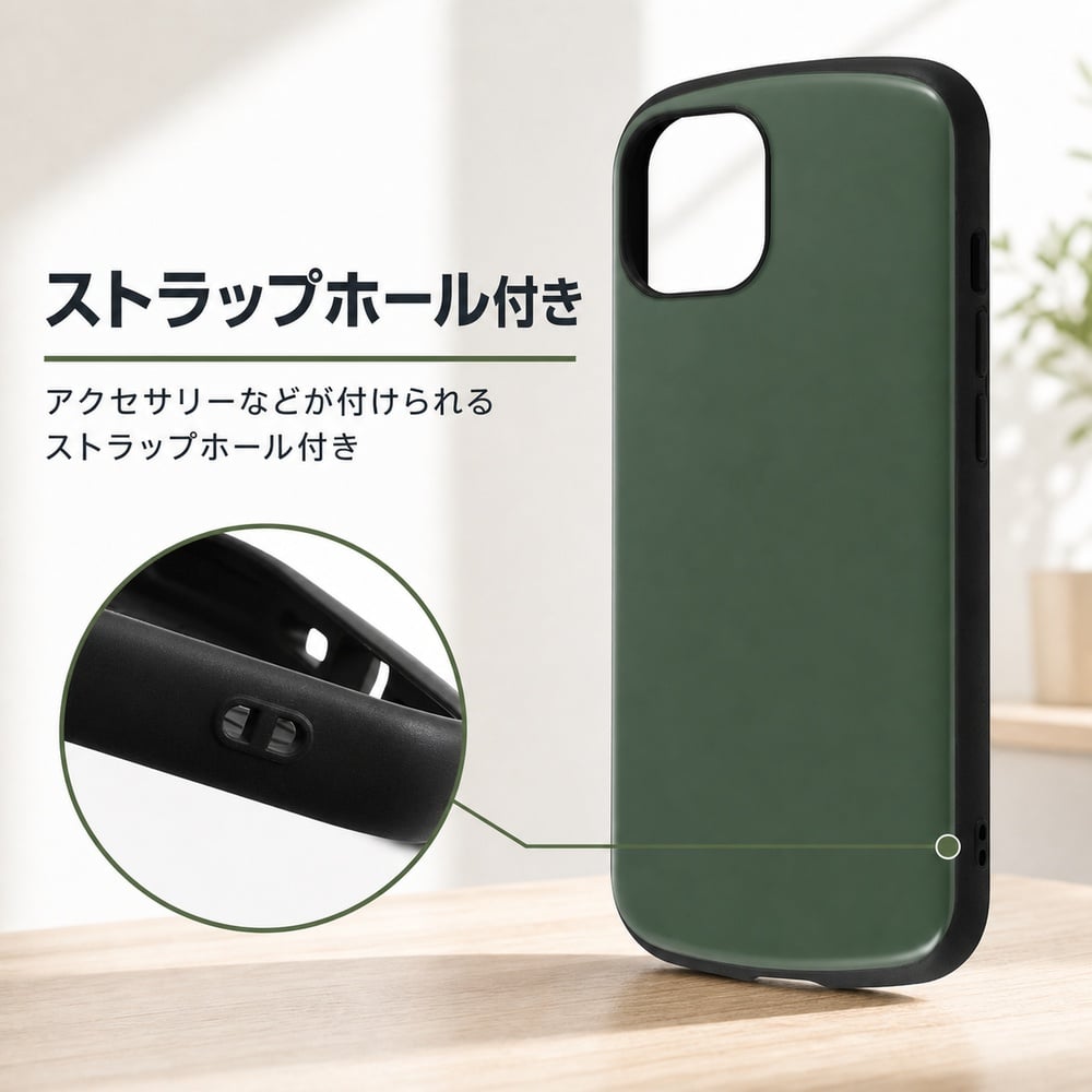 iPhone14 ケース オリーブ 緑 iPhone13 iPhone 14 13 耐衝撃 ソフト