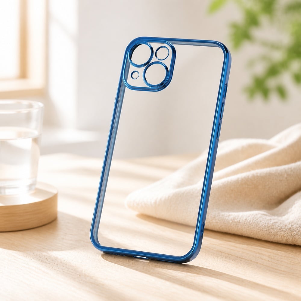 iPhone14 ケース クリア 透明 クリアケース iPhone 14 メタリック
