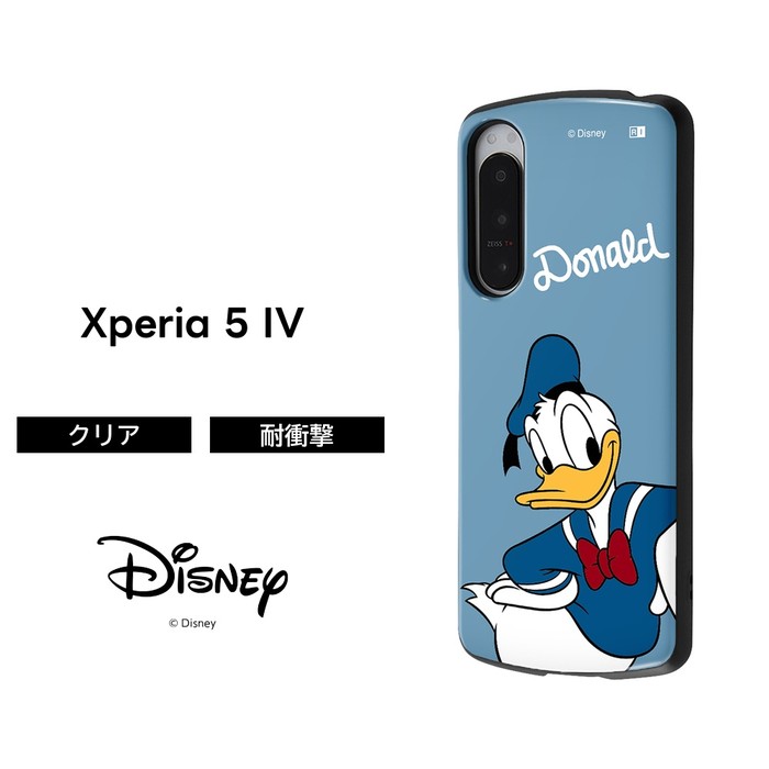 Disney（ディズニー） Xperia5IV ケース ドナルド 耐衝撃 Xperia 5 IV