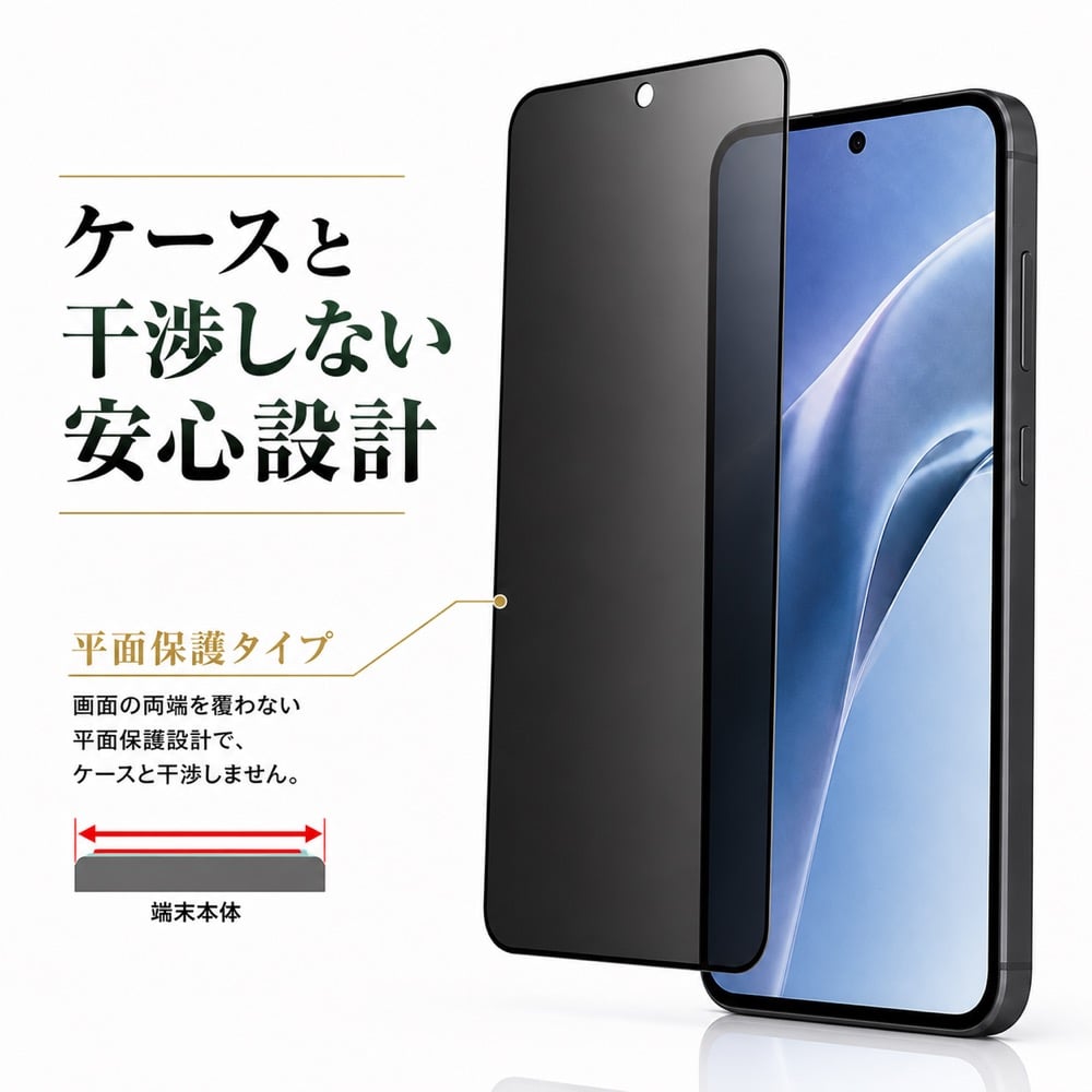 Galaxy A55 5G ガラスフィルム 10H 覗き見防止 液晶保護フィルム 画面