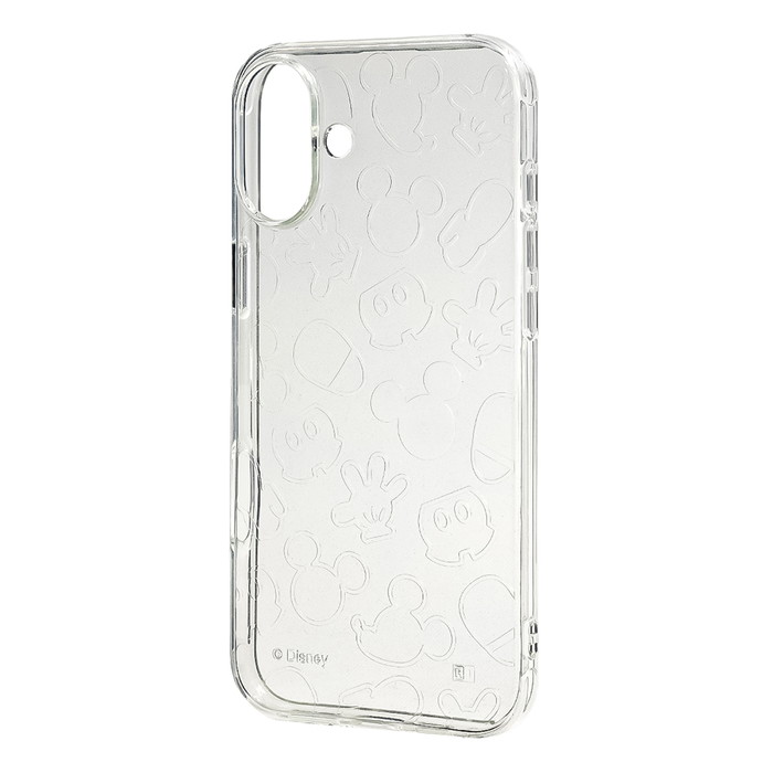 iPhone 16 Plus ケース クリア ミッキー iPhone16Plus