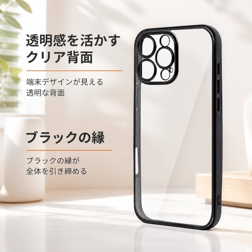 iPhone 16 Pro Max ケース クリア 耐衝撃 iPhone16ProMax アイフォン