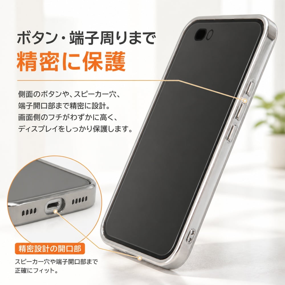 iPhone 16 Pro Max ケース クリア 耐衝撃 iPhone16ProMax アイフォン