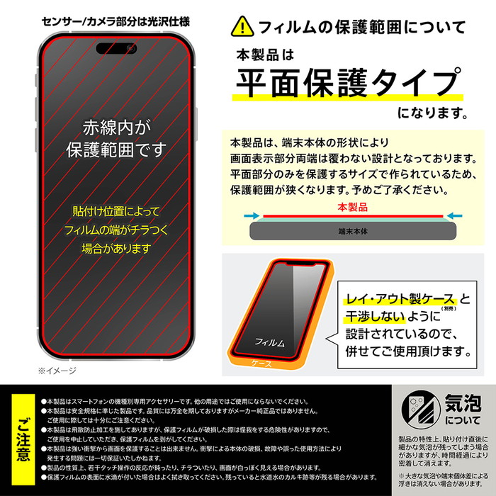 iPhone 16 Pro Max ガラスフィルム 貼り付けキット付き iPhone16ProMax