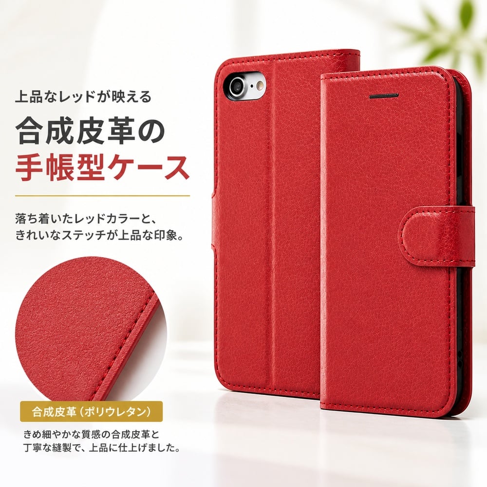 iPhone SE3 ケース 手帳型 耐衝撃 iPhoneSE2 iPhone8 iPhone7