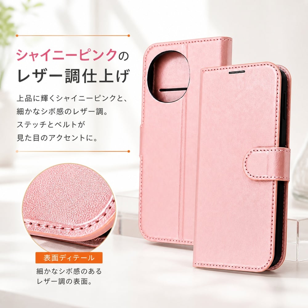 AQUOS sense9 ケース 手帳型 シンプル sense10 手帳型ケース 耐衝撃