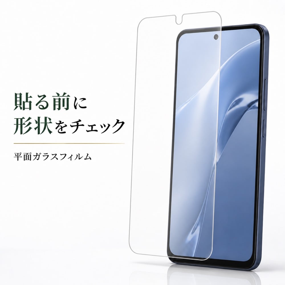OPPO A3 5G ガラスフィルム 10H 反射防止 指紋防止 液晶保護フィルム