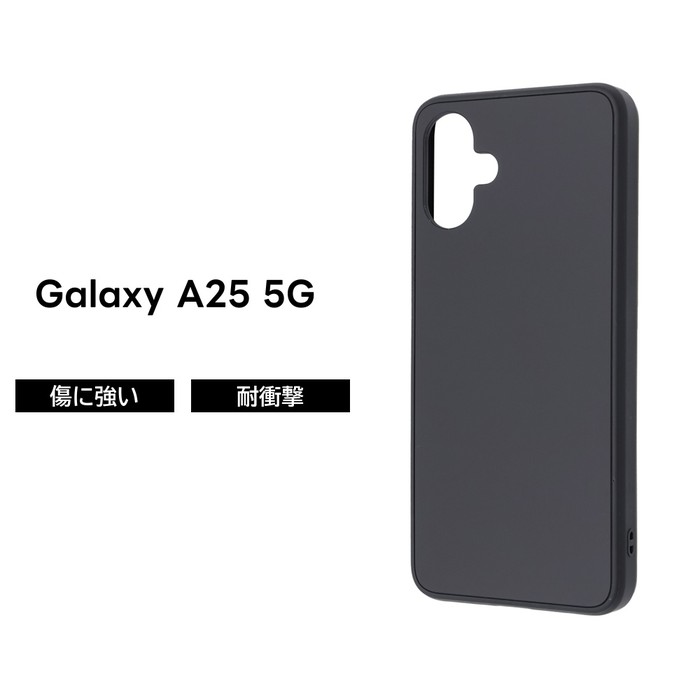 Galaxy S21 ケース 耐衝撃 クリア ブラック 黒 black GalaxyS21 docomo
