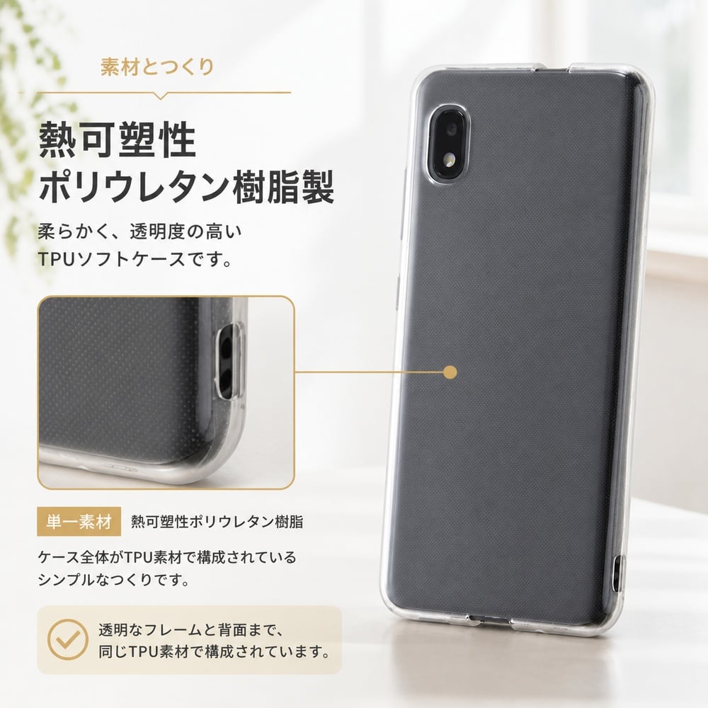 Galaxy A21 シンプル A20 ケース クリア SC-42A SCV49 SCV46 ソフト
