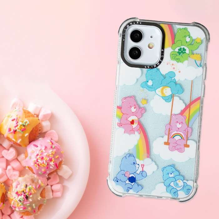 iPhone16 ケース ケアベア iPhone16Pro 16Plus 16ProMax SKINNYDIP