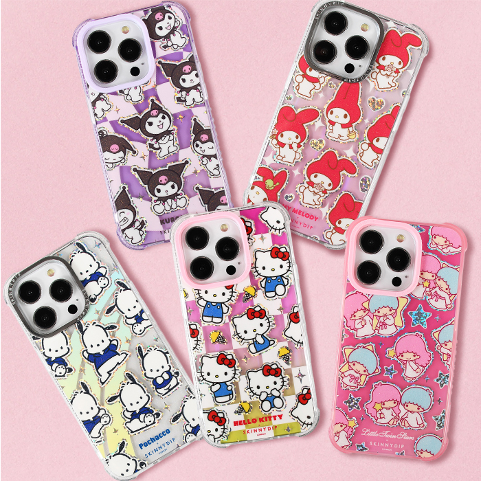 iPhone16Pro ケース サンリオ キティちゃん ポチャッコ クロミ