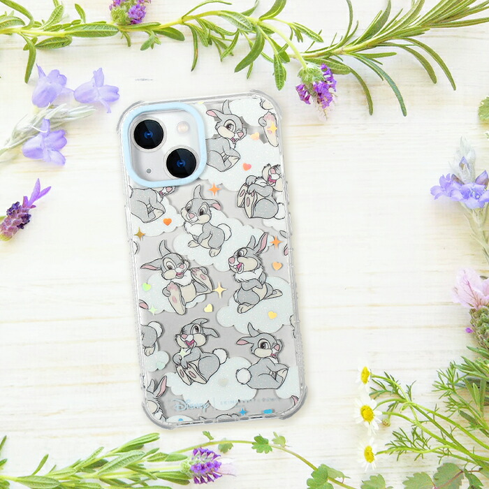 iPhone13Pro ケース ディズニー バンビ とんすけ かわいい SKINNYDIP