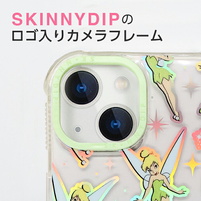 【SKINNYDIP】iphoneケース ピーターパンティン カーベル DISNY iPhone用 ケース ティンカーベル ピーターパン フィーリング