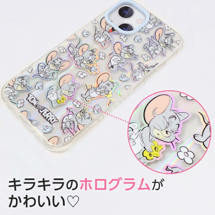 iPhone15ProMax ケース ワーナー トムとジェリー タフィー ジェリー