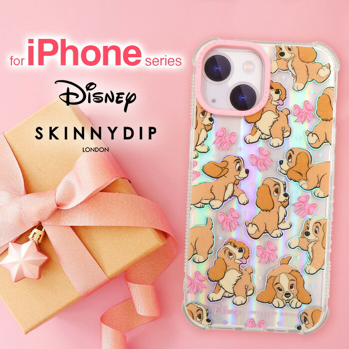 iPhone15ProMax ケース ディズニー わんわん物語 レディ
