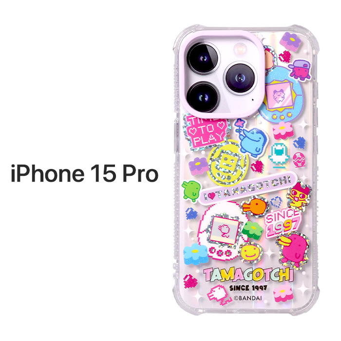 スキニーディップ　ポケモンホロフィルムステッカーiPhone15ケース スキニーディップポケモンホロフィルムステッカーiPhone15ケース