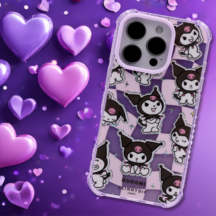 iPhone16Pro ケース サンリオ Sanrio クロミ かわいい クリア ラメ