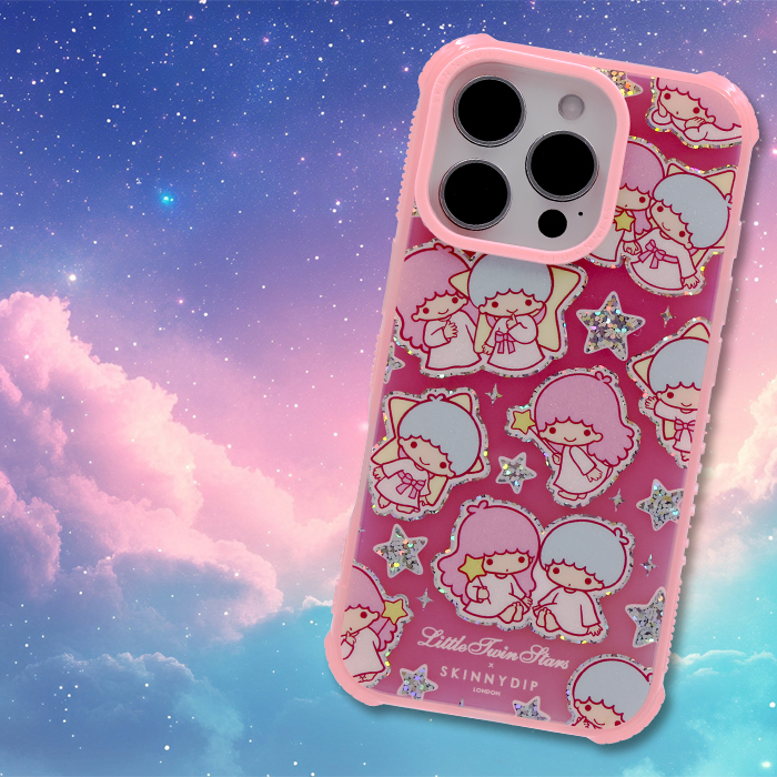 iPhone15Pro ケース サンリオ Sanrio キキ ララ かわいい クリア ラメ