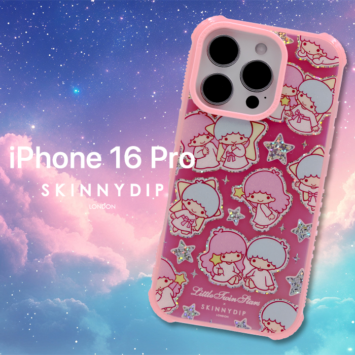 iPhone16Pro ケース サンリオ キキララ リトルツインスターズ 公式