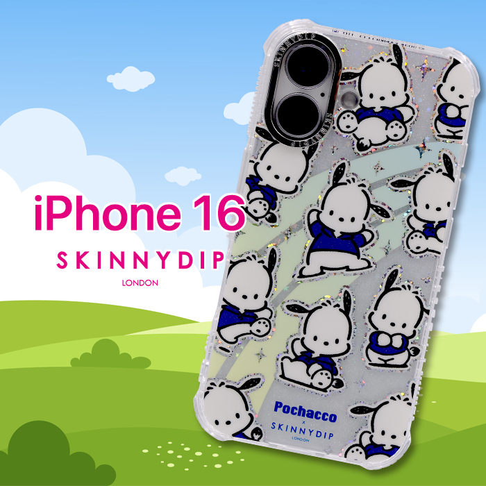 SKINNYDIPサンリオキャラクターズ第2弾iPhone16ケース.ストラップ sanrio SKINNYDIP スキニーディップ Sanrio サンリオ