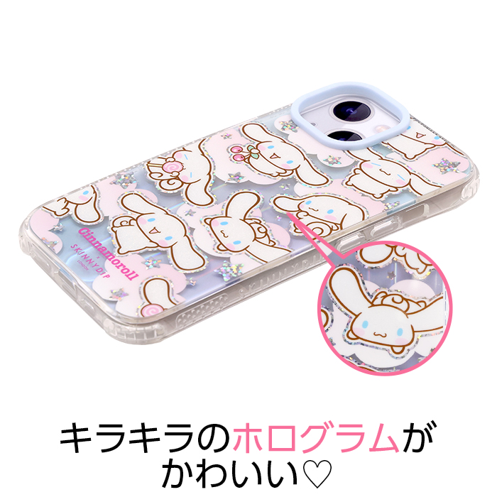 iPhone15 ケース サンリオ Sanrio シナモロール かわいい クリア