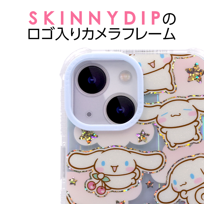 iPhone15 ケース サンリオ Sanrio シナモロール かわいい クリア