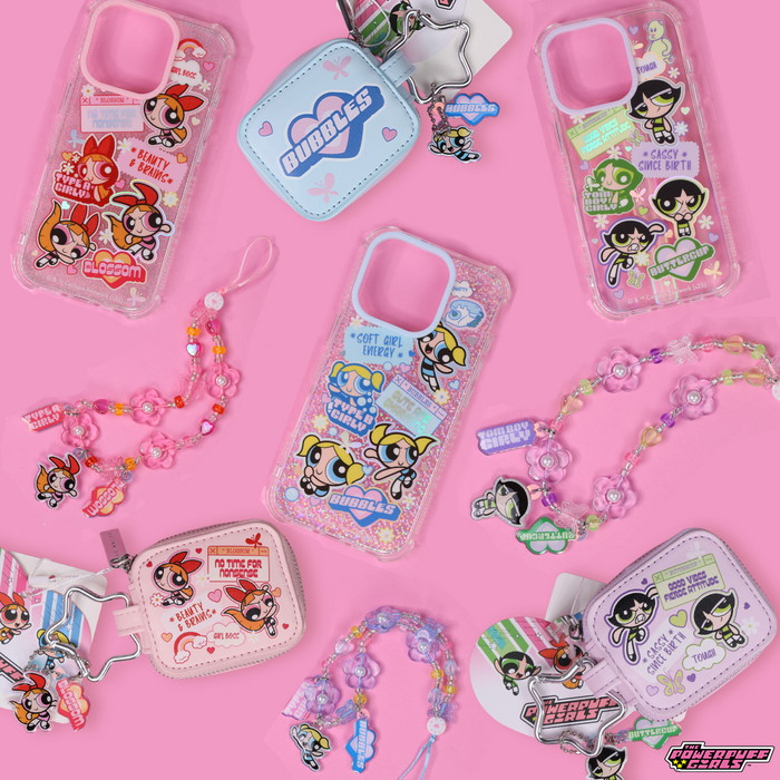 パワーパフガールズ ブロッサム iPhone16 ケース 可愛い キャラクター
