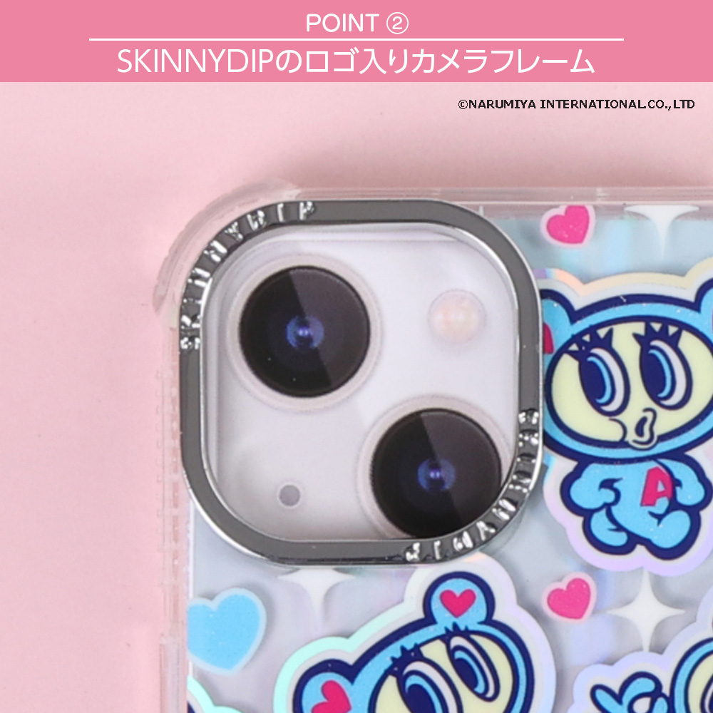 iPhone 15 ケース エンジェルブルー キャラクター iPhone15 アイフォン