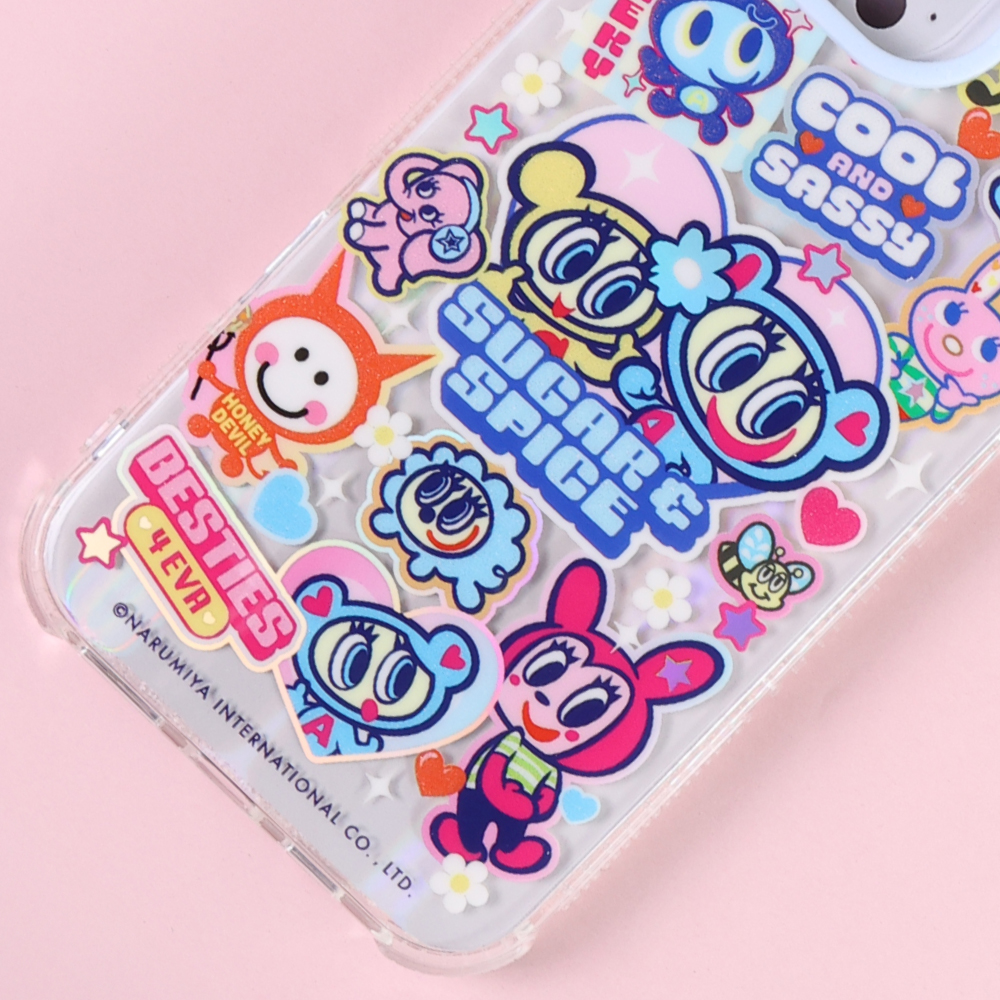 エンジェルブルー　スキニーディップ　スマホケース　iPhone16pro iPhone14/15/16シリーズ用 ケースエンジェルブルー リピート | iPhone