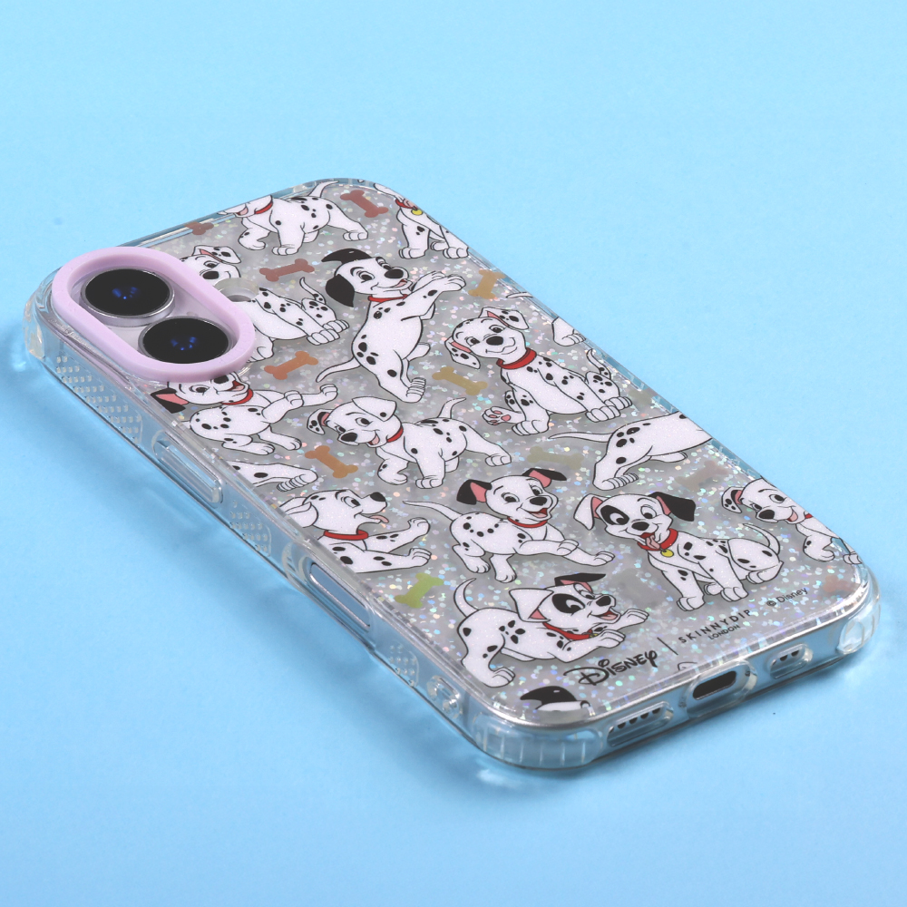 iPhone 16 ケース 101匹わんちゃん クリア iPhone16 アイフォン16