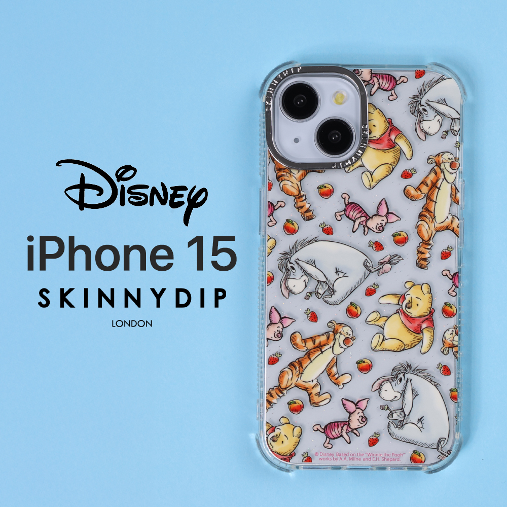 iPhone 15 ケース プーさん クリアケース iPhone15 アイフォン15