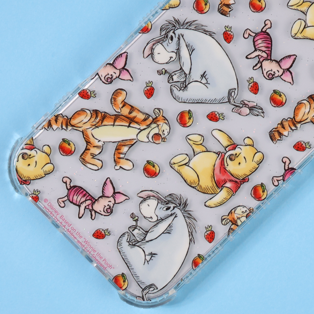 iPhone 16 ケース プーさん クリアケース iPhone16 アイフォン16