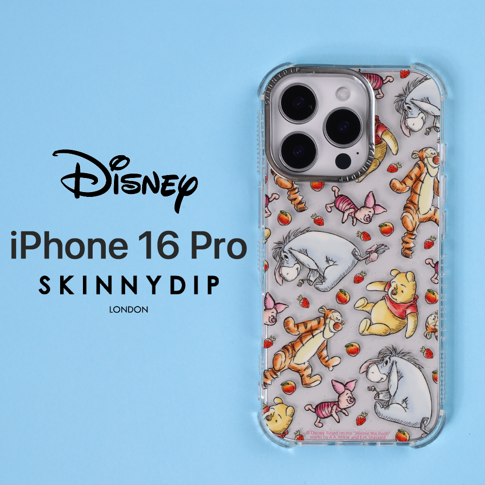 iPhone 16 Pro ケース プーさん クリアケース iPhone16Pro アイフォン
