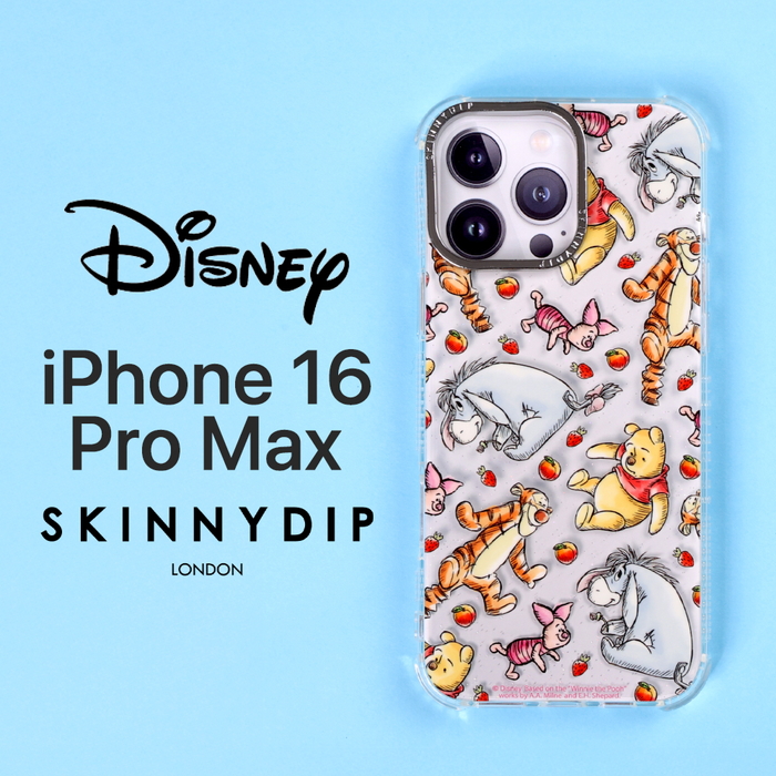 iPhone 16 Pro Max ケース プーさん クリアケース アイフォン16プロ