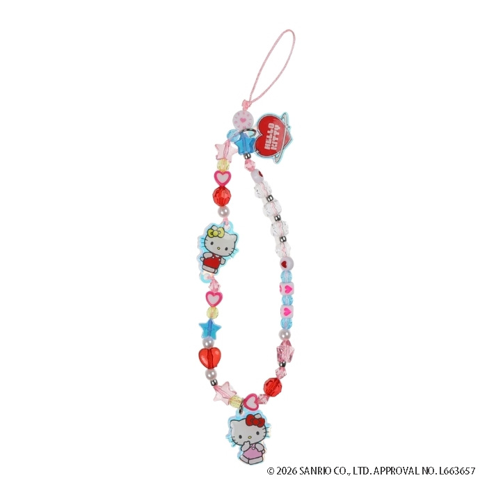 サンリオ キティ フォンストラップ スマホストラップ HELLO KITTY