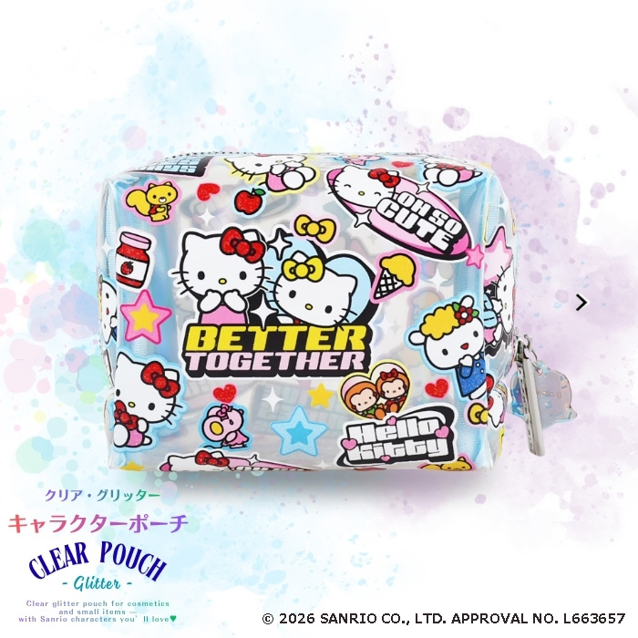 ポーチ キティ サンリオ キャラクター sanrio かわいい おしゃれ