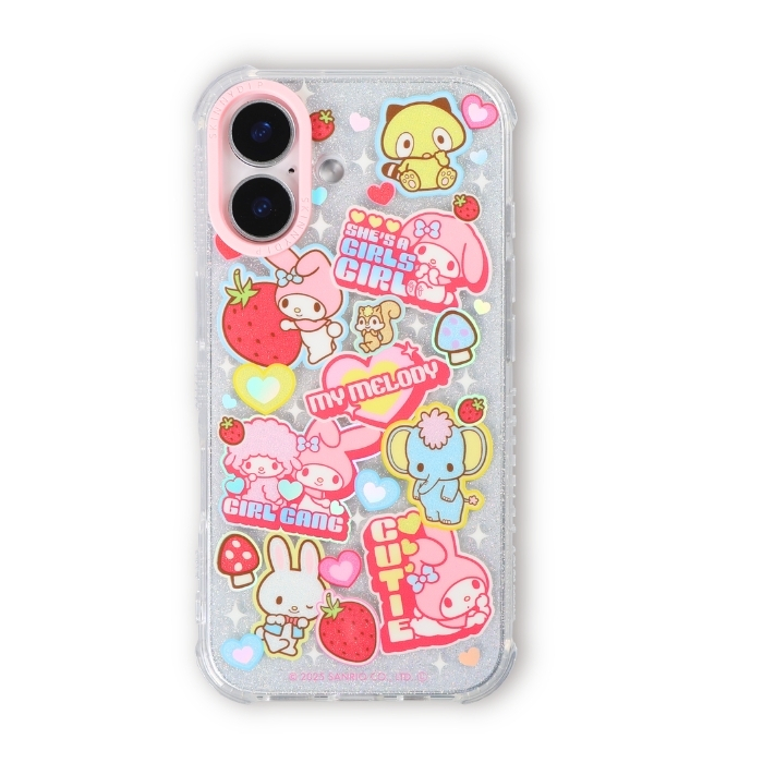iPhone17 Pro ケース サンリオ 公式 SKINNYDIP iPhone16 シナモロール