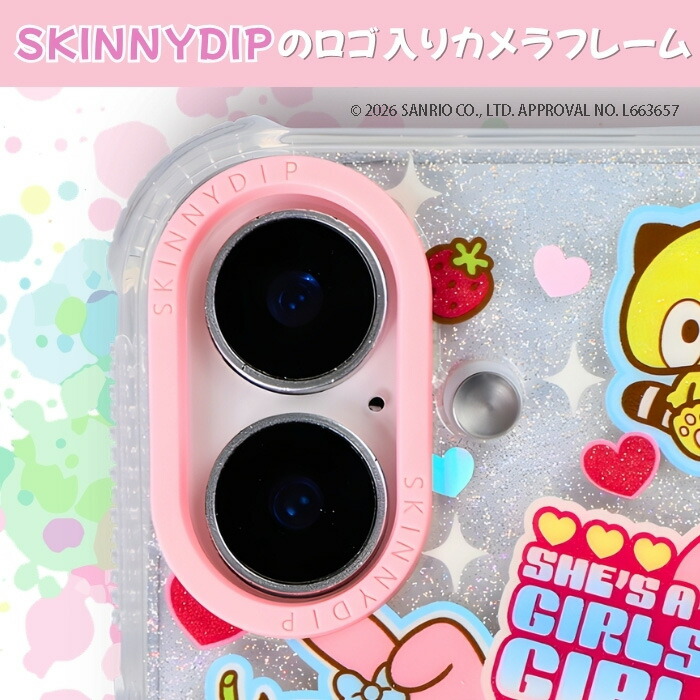 iPhone 16 ケース マイメロディ クリア アイフォン16 サンリオ