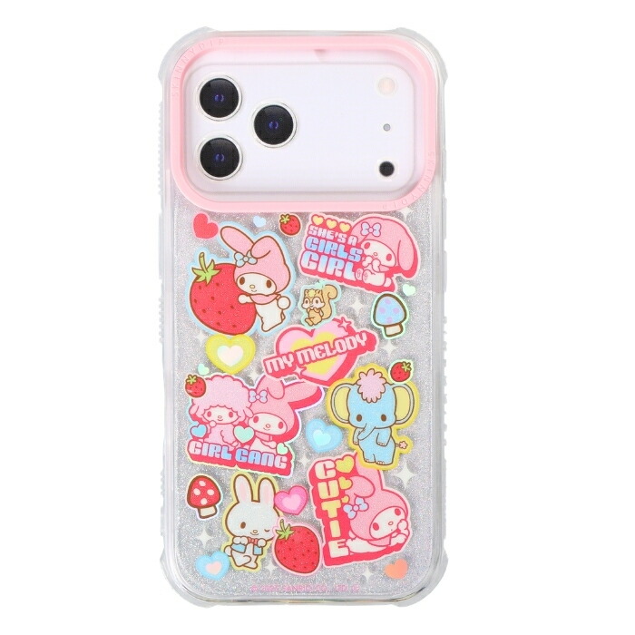 サンリオ　マイメロディ　ケース　※バラ売り不可 iPhone 17 Pro ケース マイメロディ クリア アイフォン17プロ サンリオ