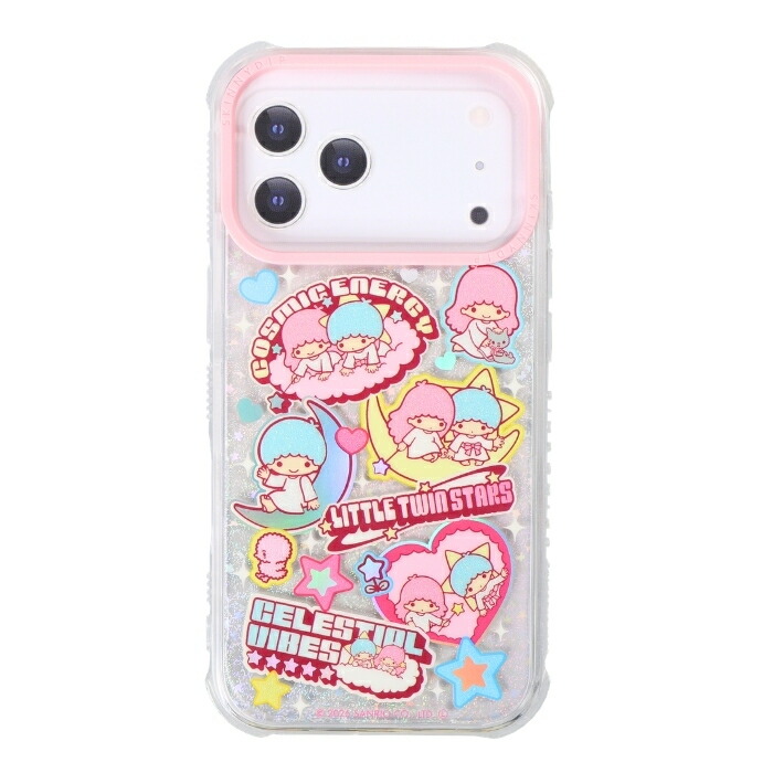 iPhone 17 Pro ケース リトルツインスターズ SKINNYDIP キキララ