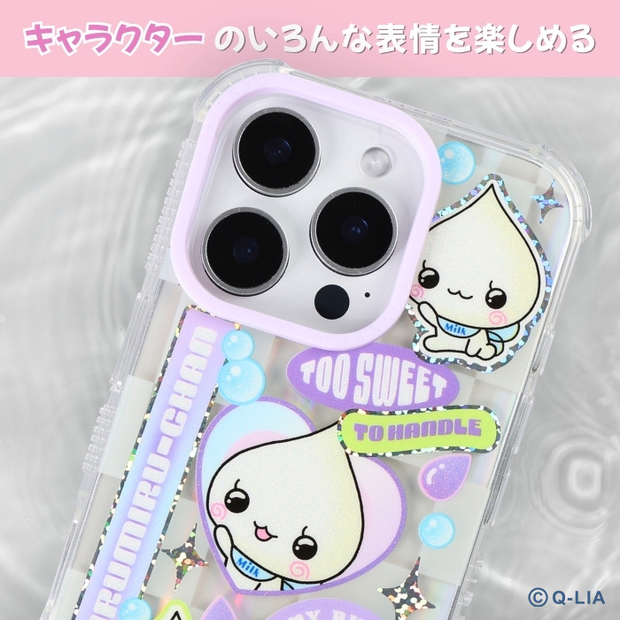 iPhone 16 Pro ケース みるみるちゃん クリア アイフォン16プロ