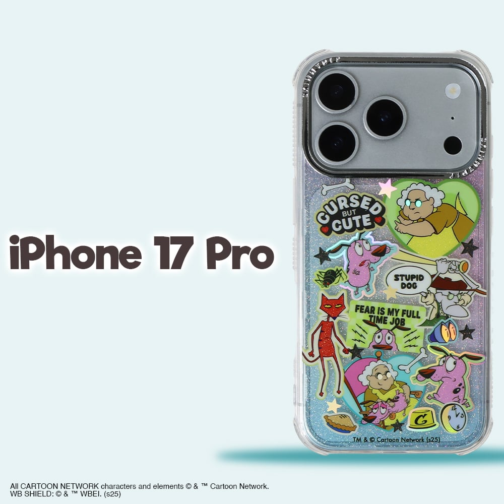 iPhone 17 Pro ケース SKINNYDIP スキニーディップ おくびょうな